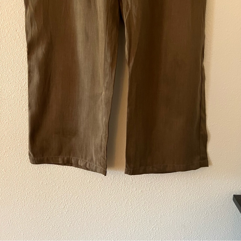 Djerf Avenue On The Go Pants in Mocha Brown Size Medium M - Picture 12 of 14